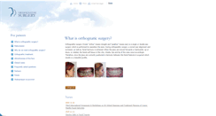 Desktop Screenshot of orthognathicsurgery.info