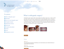 Tablet Screenshot of orthognathicsurgery.info